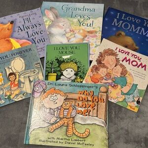 Lot Of 7 Love Themed Children’s Picture Books